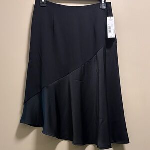 Worthington Asymmetrical Black Skirt
